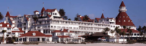 Hotel del Coronado in San Diego dates to 1888